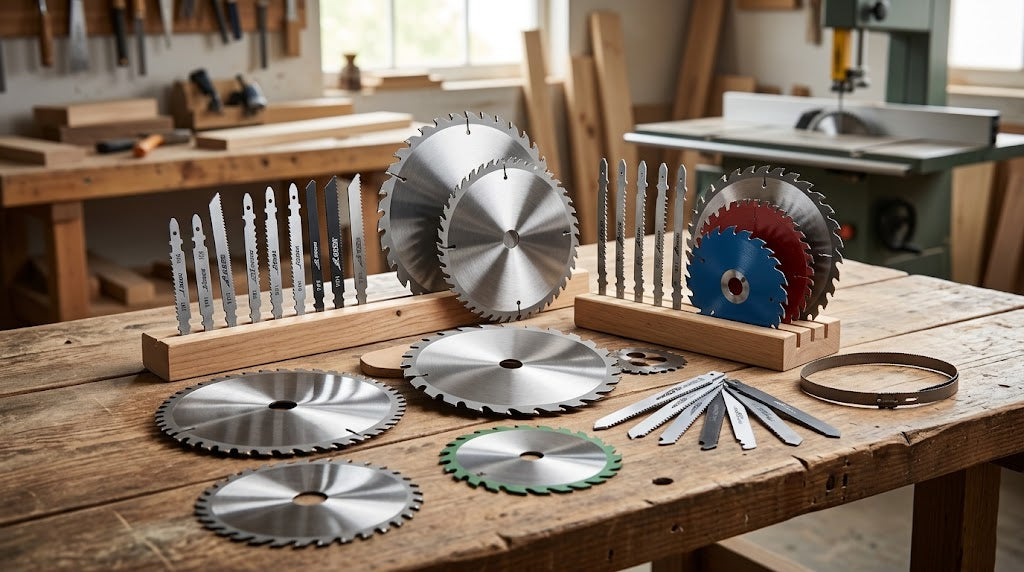 Lames de scies circulaires, sabres & sauteuses
