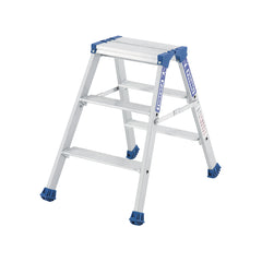 Marchepied double de chantier PLATINIUM aluminium anodisé TUBESCA-COMABI