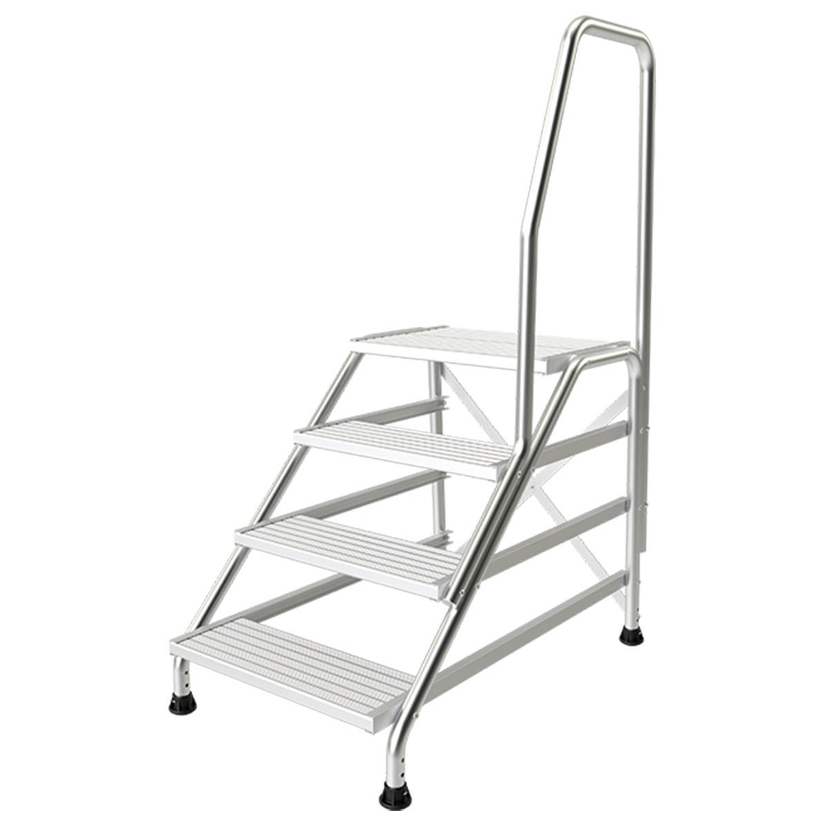 Marchepied MODUL Aluminium avec 1 rampe TUBESCA-COMABI