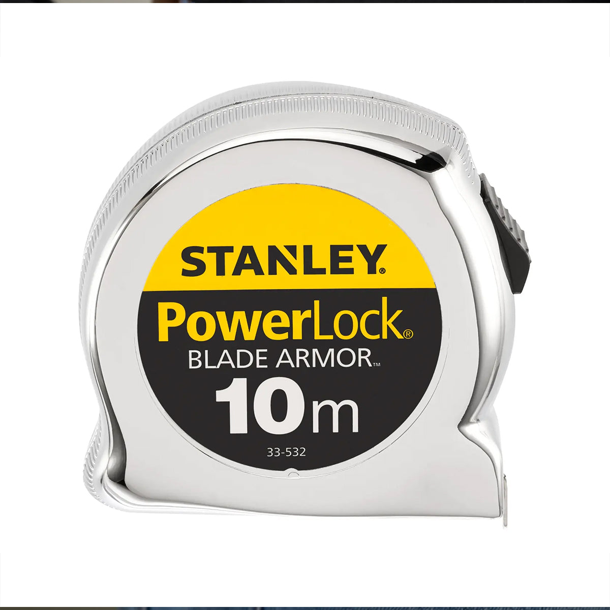 Mètre ruban Stanley PowerLock Blade Armor 10 m x 25 mm