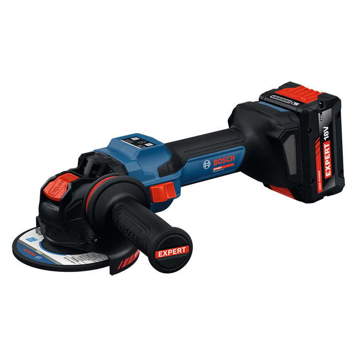 Meuleuse angulaire sans fil 18 V Bosch EXPERT EXWX18V-15S – Ø125 mm – X-LOCK