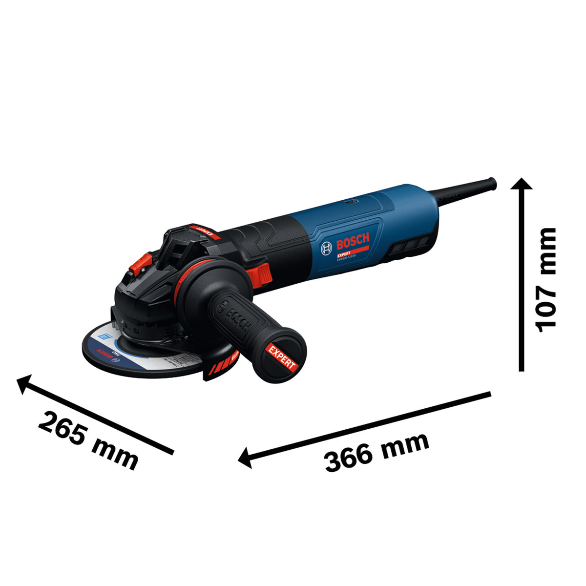Meuleuse angulaire filaire Bosch EXPERT EXWS20-125B – 2000 W – Ø125 mm