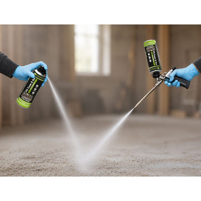 PU Foam & Gun Cleaner – Nettoyant mousse PU fraîche et pistolets