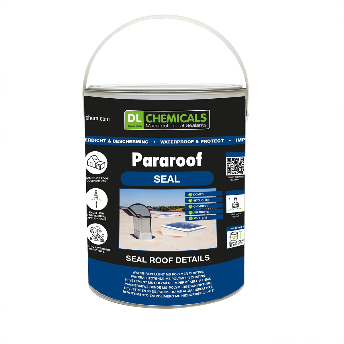 PARAROOF Seal – Revêtement d’étanchéité MS polymère pour toiture