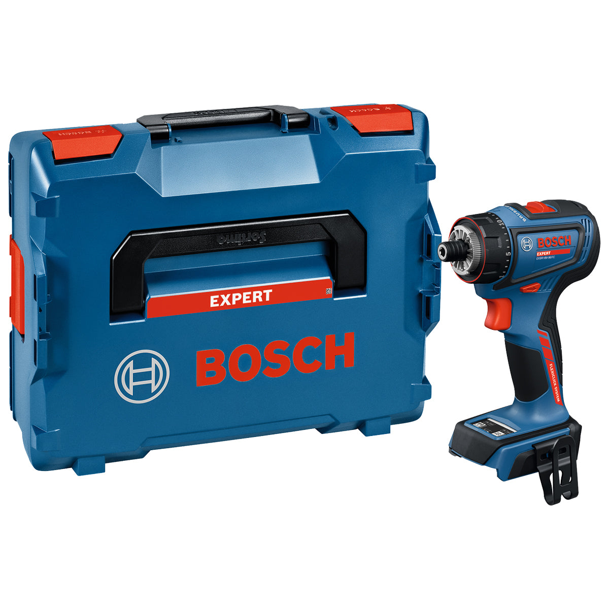 Perceuse-visseuse multifonctions FlexiClick 18 V EXPERT EXSR18V-90FC – 65 Nm – Bosch Professional