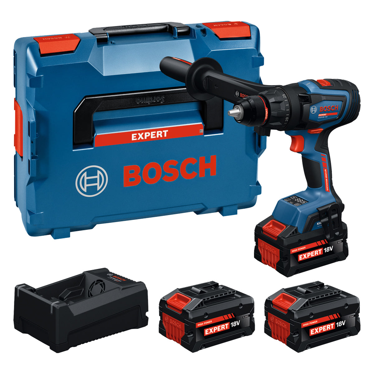 Perceuse-visseuse sans fil 18 V Bosch EXPERT EXSR18V-150 – 150 Nm