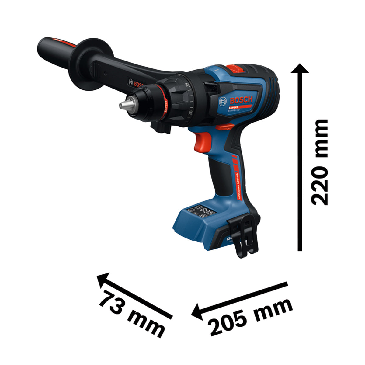Perceuse-visseuse sans fil 18 V Bosch EXPERT EXSR18V-150 – 150 Nm
