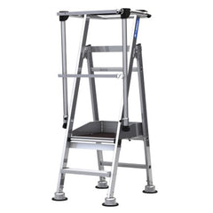 Plate-forme pliable de mise en rayon STABIL aluminium TUBESCA-COMABI