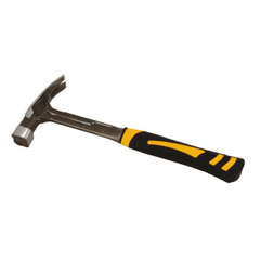 Marteau de coffreur monobloc 790 g - Porte-clou aimanté - Manche caoutchouté - WILMART