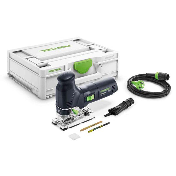 Scie sauteuse pendulaire filaire 720 W Festool TRION PS 300 EQ-Plus – coupe bois 120 mm