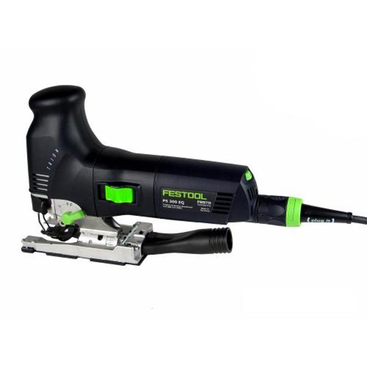 Scie sauteuse pendulaire filaire 720 W Festool TRION PS 300 EQ-Plus – coupe bois 120 mm