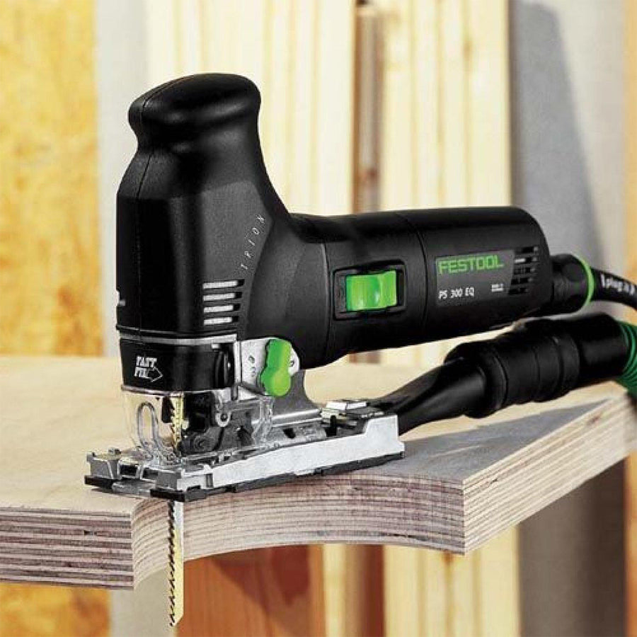 Scie sauteuse pendulaire filaire 720 W Festool TRION PS 300 EQ-Plus – coupe bois 120 mm