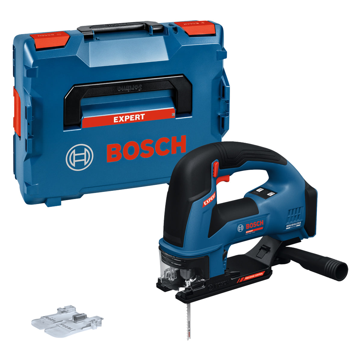 Scie sauteuse sans fil 18 V Bosch EXPERT EXST18V-155B – poignée étrier – coupe bois 155 mm