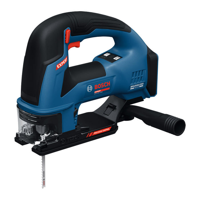 Scie sauteuse sans fil 18 V Bosch EXPERT EXST18V-155B – poignée étrier – coupe bois 155 mm