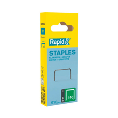 Agrafes N°140 galvanisées – Fil plat – 6 à 14 mm - RAPID