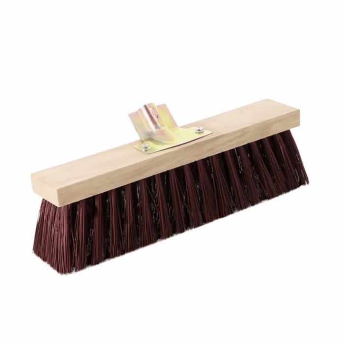 Balai de cantonnier PVC rouge 40 cm WILMART