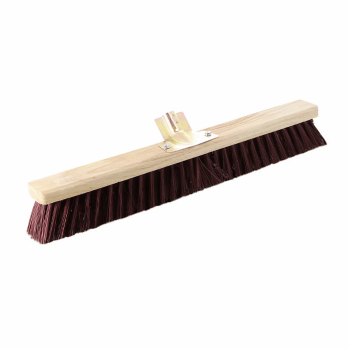 Balai de cantonnier PVC rouge 60 cm WILMART