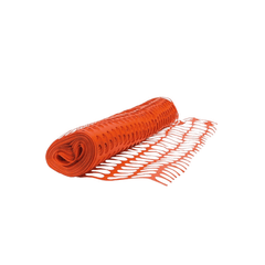 Barrière de chantier orange 1 × 50 m – Sacherie de Pantin