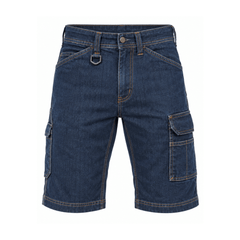 Bermuda denim multipoches noir homme – WK. Designed To Work