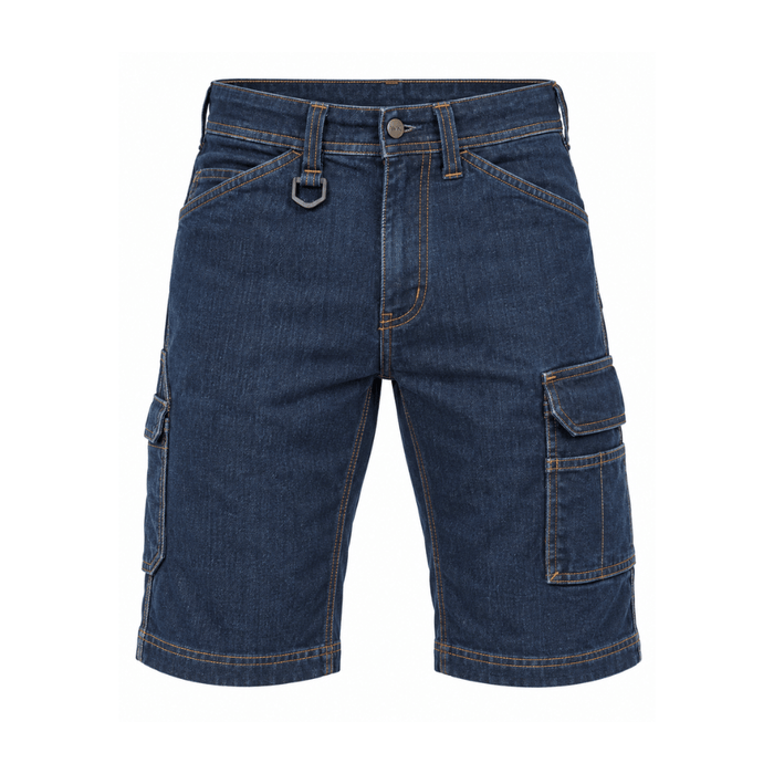 Bermuda denim multipoches noir homme – WK. Designed To Work
