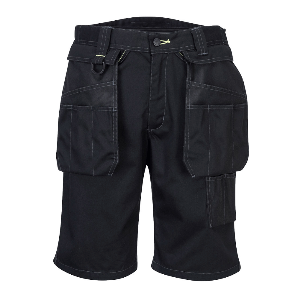 Bermuda de travail PW3 Holster noir – PORTWEST