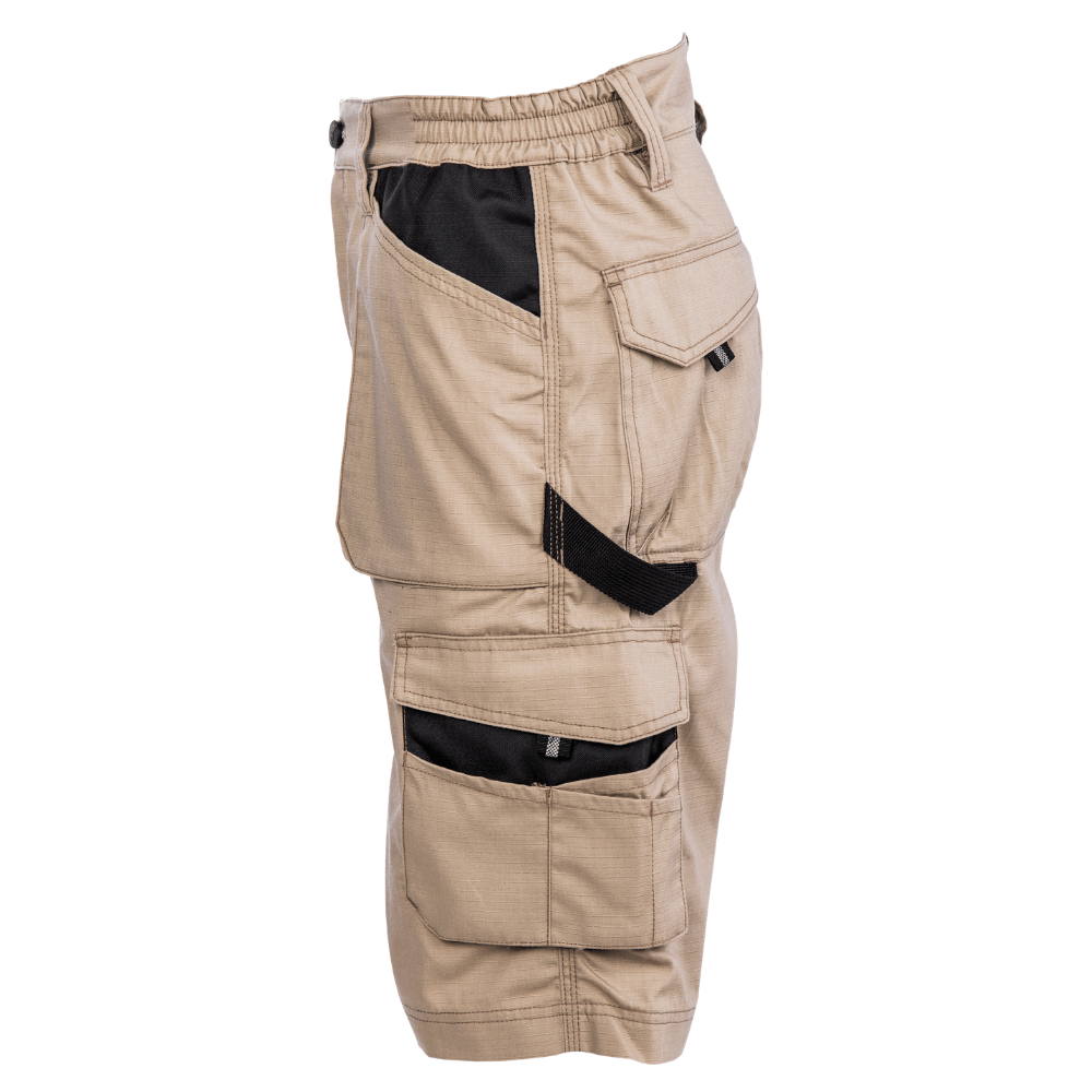 Vue du côté du Bermuda de travail Ripstop OROSI sable – Coverguard