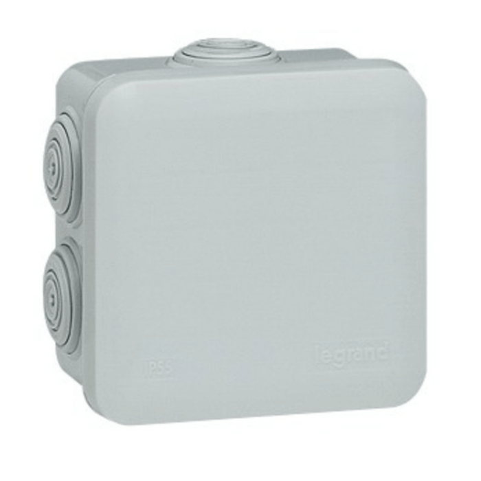 Boîte de dérivation étanche Plexo grise IP55 – LEGRAND