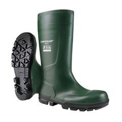 Botte de sécurité PVC Vert DUNLOP WORKIT SAFETY S5 | WBTOOLS
