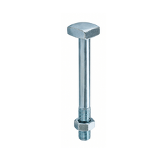 Boulon de charpente VYNEX Ø16 acier zingué tête carrée