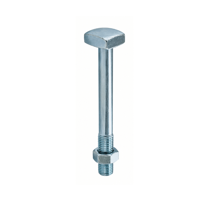 Boulon de charpente VYNEX Ø16 acier zingué tête carrée