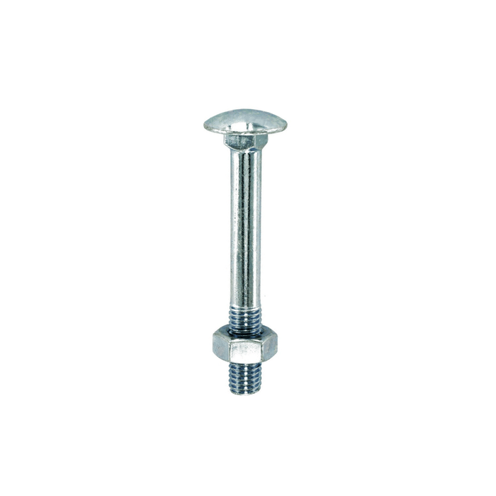 Boulon TRCC VYNEX tête ronde collet carré acier zingué