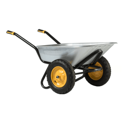 Brouette AKTIV EXCELLIUM TWIN 100 L galva HAEMMERLIN
