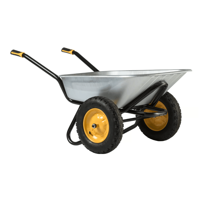 Brouette AKTIV EXCELLIUM TWIN 100 L galva HAEMMERLIN
