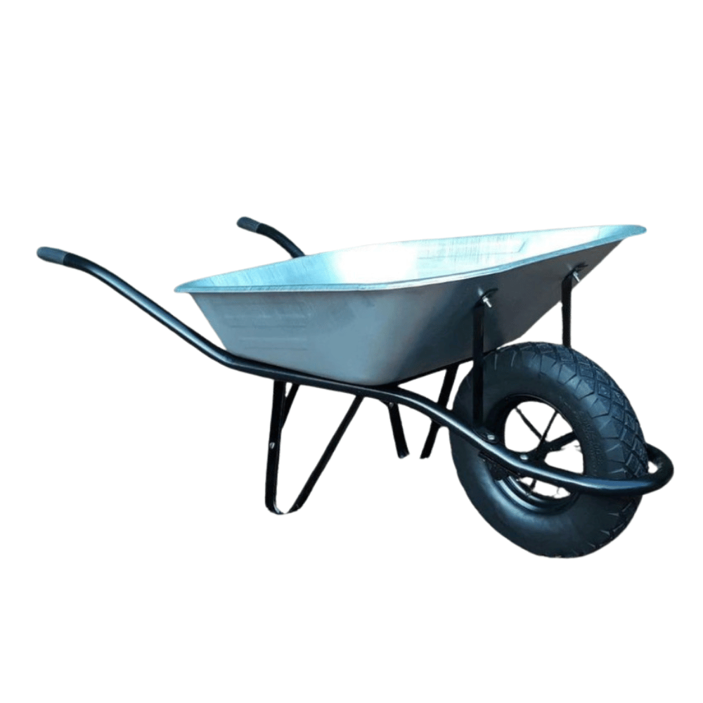 Brouette BDR 90 L galvanisée – Roue gonflable – Série 3290