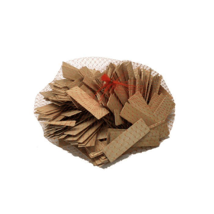 Cales fins en bois de hêtre pour vitrage 80 mm – DL Chemicals
