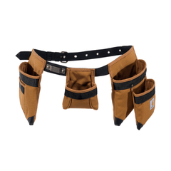 Ceinture porte-outils 7 poches Carhartt marron