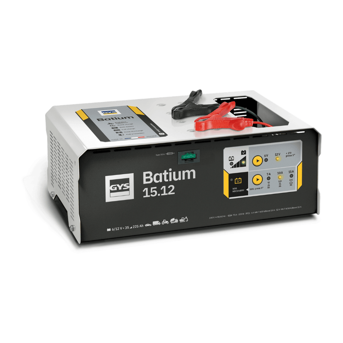 Chargeur automatique GYS BATIUM 15.12 – 6/12 V 15 A