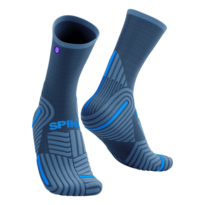 Chaussettes Pro Summer Short Cut Calcium/Bleu – SPINE