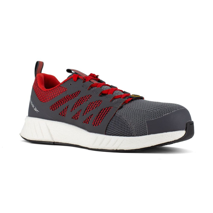 Chaussure de sécurité Basse - Gris/Rouge/Blanc - REEBOK IB1070 S1PS SR HRO ESD