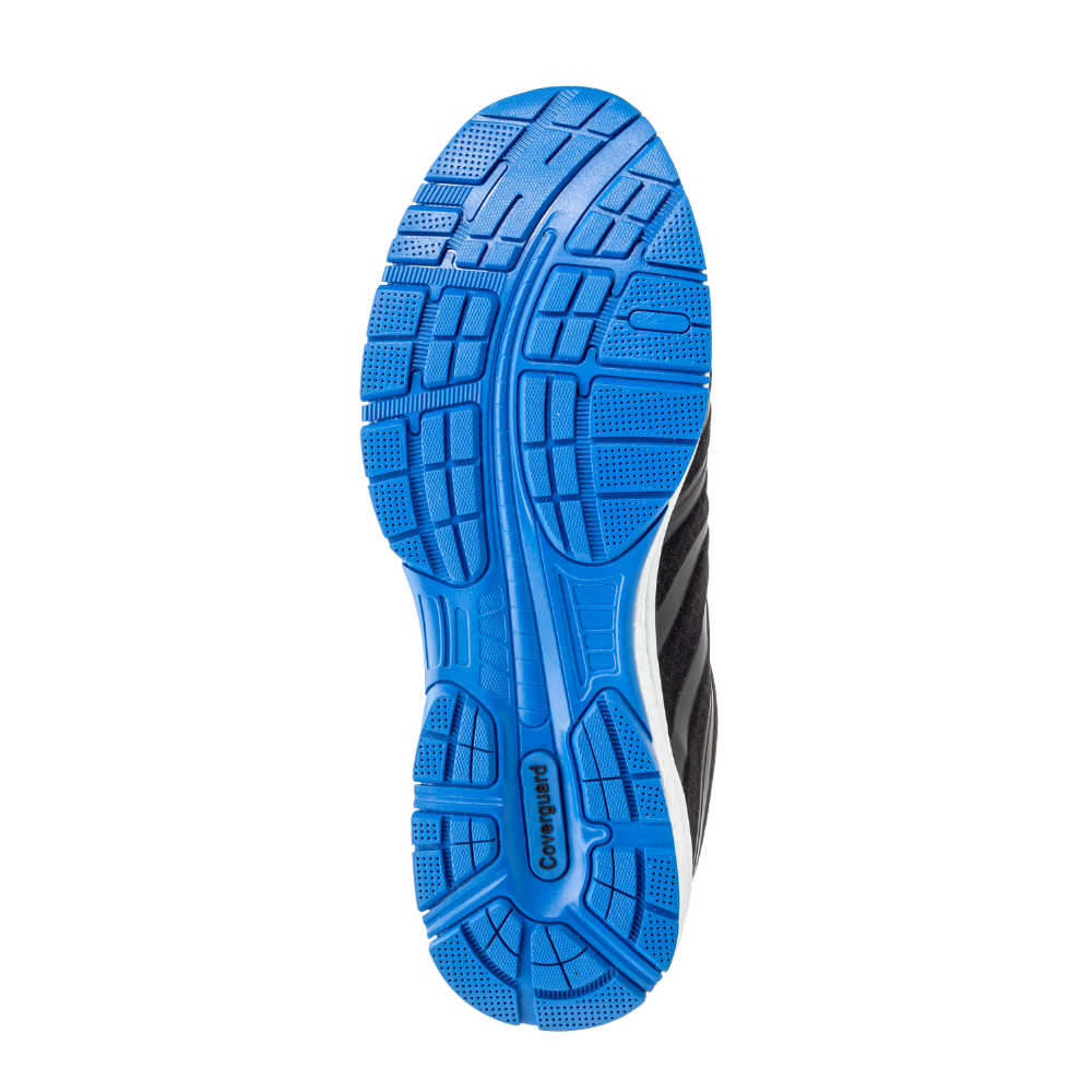Chaussure de sécurité Basse - Noir/Bleu - GALAXITE S1P ESD SRC - COVERGUARD