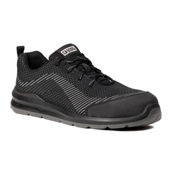 Chaussure de sécurité Basse - Noir/Gris - MILERITE S1P SRC - COVERGUARD