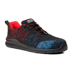 Chaussure sécurité OTAVITE S1P SRC Basse Noir/Rouge/Bleu COVERGUARD | WBTOOLS