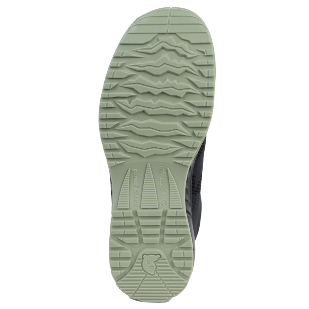 Chaussure de sécurité Basse - Noir / Vert - CLAW FLEX LOW S1PS ESD SR FO - COVERGUARD