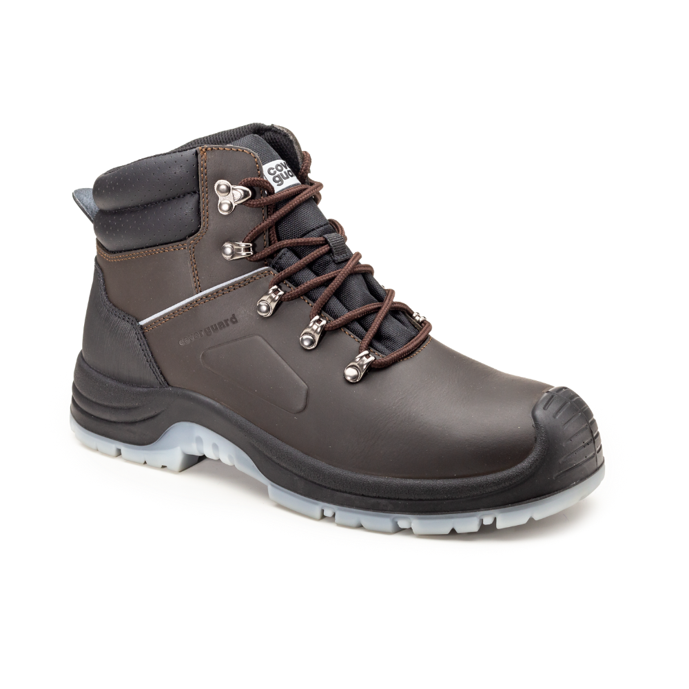 Chaussure sécurité STONE S3 SRC Haute Marron COVERGUARD | WBTOOLS