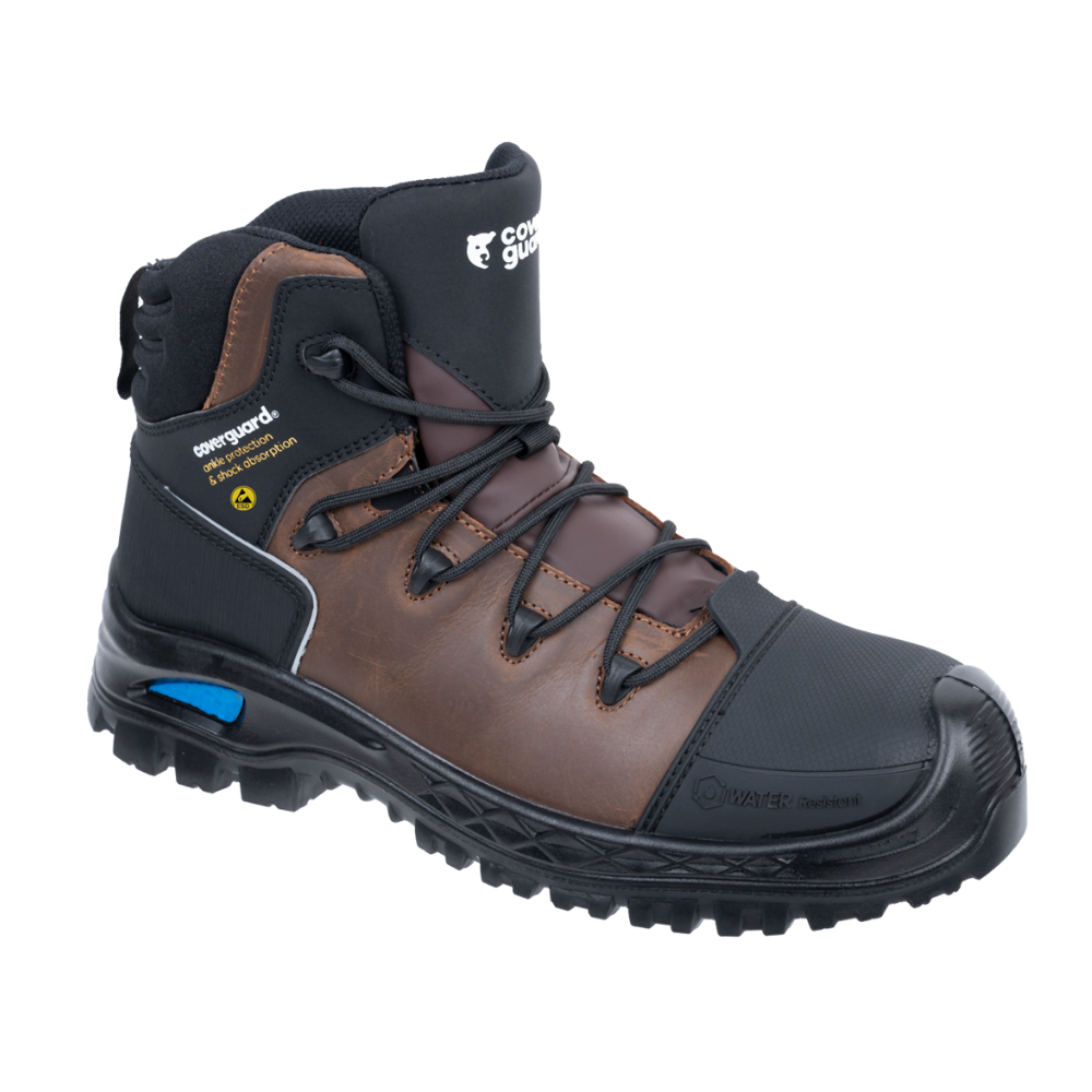 Chaussure sécurité X-CLAW PROOF S7S WR SRC Haute Marron COVERGUARD | WBTOOLS