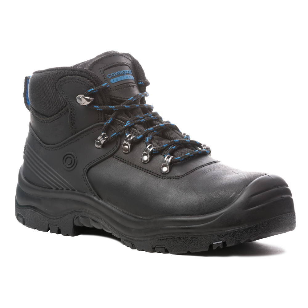 Chaussure de sécurité Haute - Noir / Bleu - AQUAMARINE S7S WR SR FO - COVERGUARD
