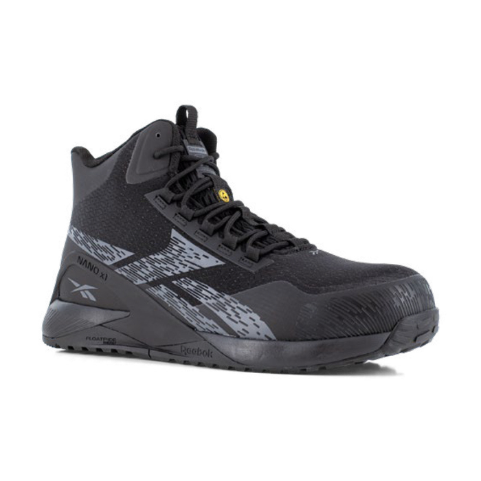 Chaussure de sécurité Haute - Noir - NANO X1 ADVENTURE SAFETY S3S SR HRO ESD - REEBOK SAFETY