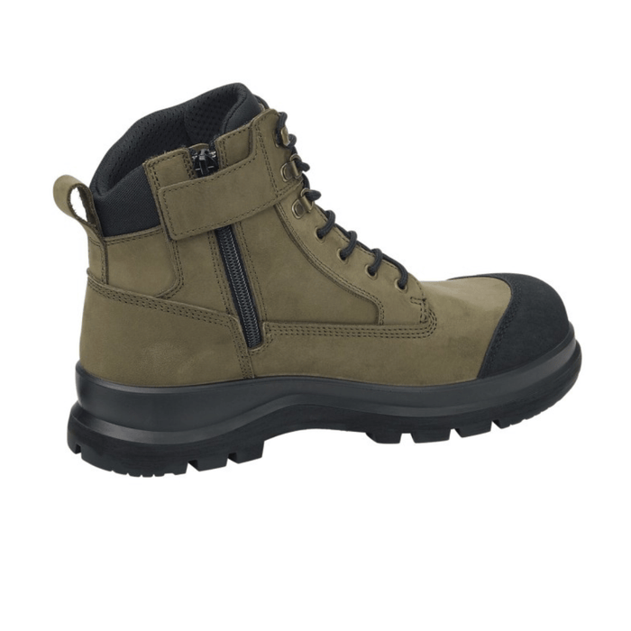 Vu coté de la Chaussure sécurité Carhartt Detroit 6RF Moss S3L