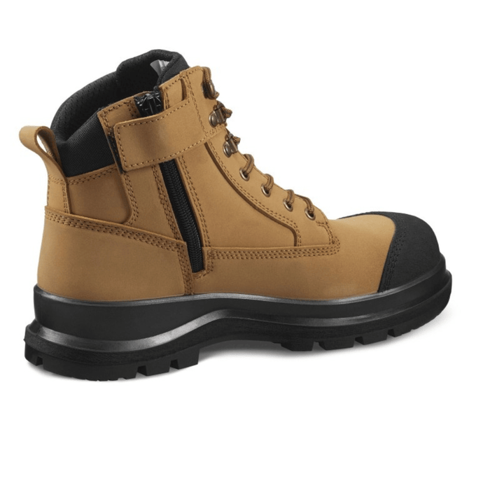Chaussures de sécurité Detroit 6RF S3 Zip Boot – Wheat – CARHARTT