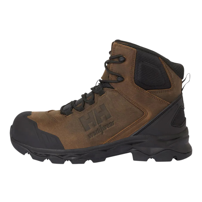 Chaussures de sécurité haute – marron foncé – Oxford embout composite WR - HELLY HANSEN
